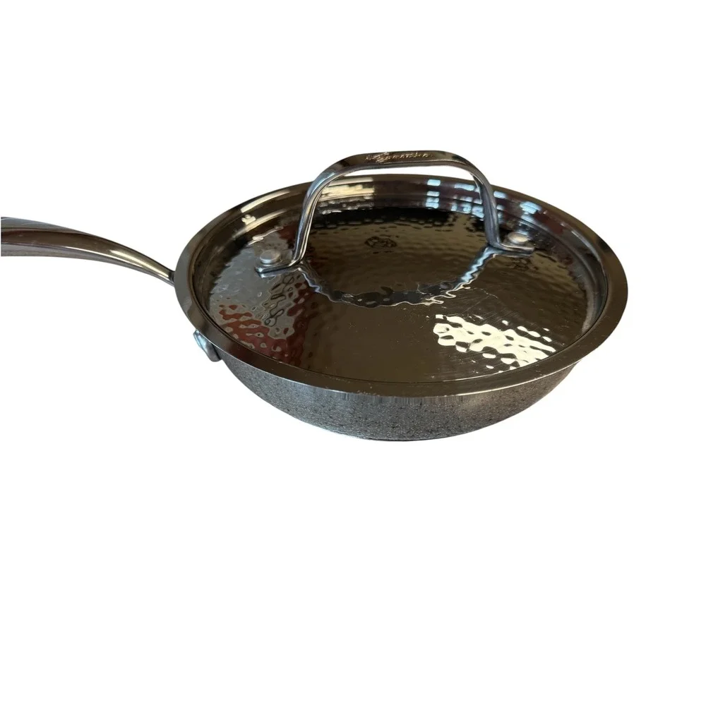 Lagostina Martellata Tri-Ply Hammered Stainless 8.5